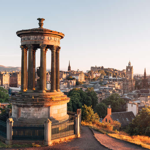 Edinburgh, Scotland city centre